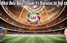 Prediksi Bola Boca Junior Vs Huracan 20 Sep 2022