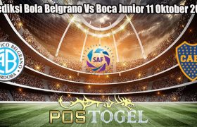 Prediksi Bola Belgrano Vs Boca Junior 11 Oktober 2023