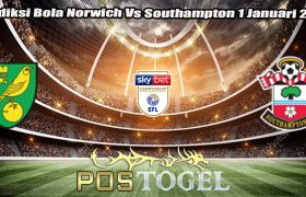 Prediksi Bola Norwich Vs Southampton 1 Januari 2024