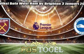 Prediksi Bola West Ham Vs Brighton 3 Januari 2024