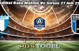 Prediksi Bola Malmo Vs Sirius 27 Juli 2024