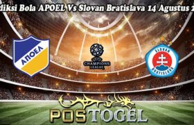 Prediksi Bola APOEL Vs Slovan Bratislava 14 Agustus 2024