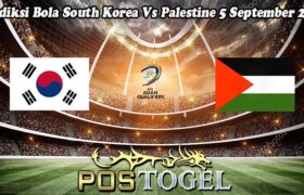 Prediksi Bola South Korea Vs Palestine 5 September 2024