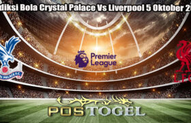 Prediksi Bola Crystal Palace Vs Liverpool 5 Oktober 2024