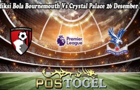 Prediksi Bola Bournemouth Vs Crystal Palace 26 Desember 2024