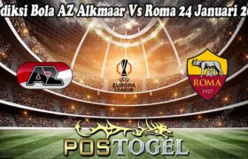 Prediksi Bola AZ Alkmaar Vs Roma 24 Januari 2025