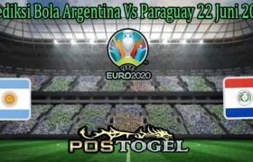 Prediksi Bola Argentina Vs Paraguay 22 Juni 2021